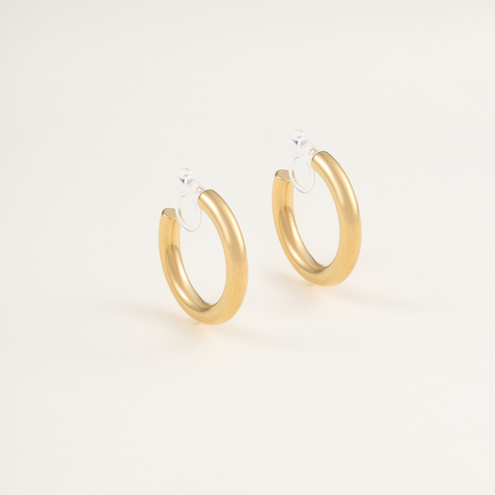 hoop clip-on earrings by SOMIY – pain-free non-pierced jewelry for everyday wear