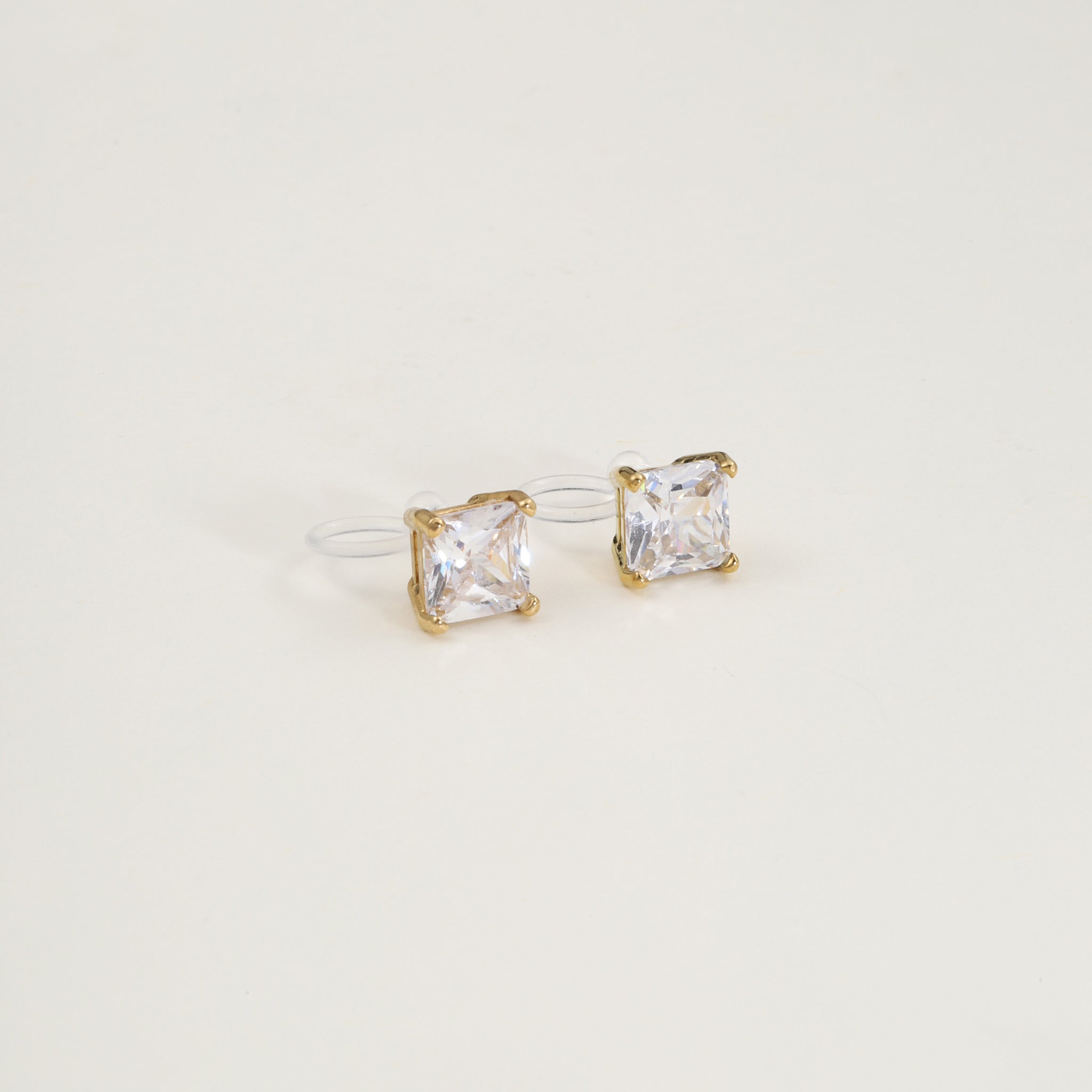 stud clip-on earrings by SOMIY – pain-free non-pierced jewelry for everyday wear