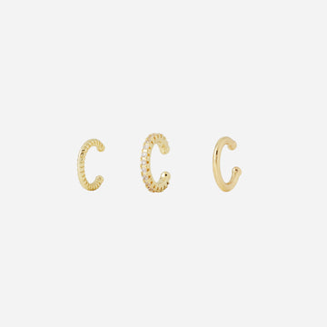 Trio Ear Cuffs Set
