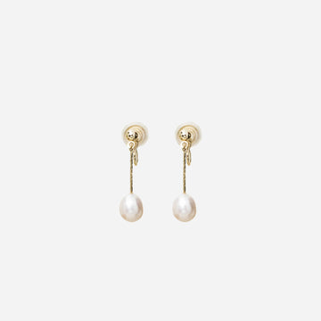 Adriene Pearl Clip-On Earrings - SOMIY