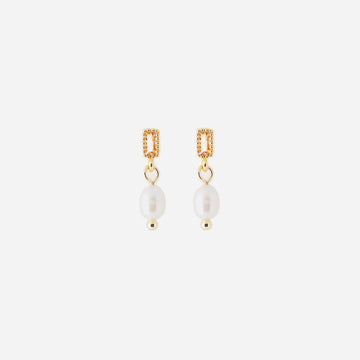 Dewdrop Pearl Clip-On Earrings - SOMIY