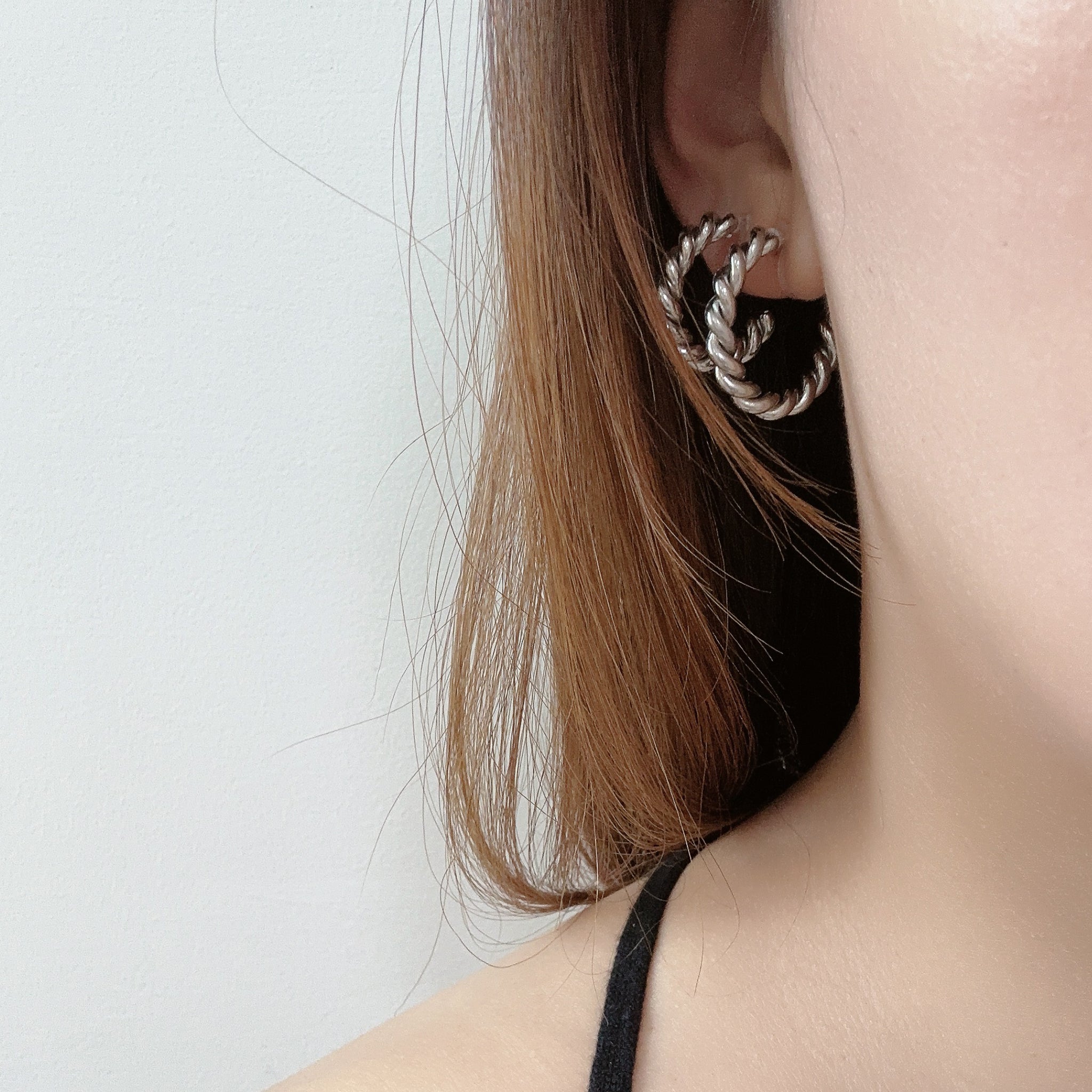 hoop clip-on earrings by SOMIY – pain-free non-pierced jewelry for everyday wear