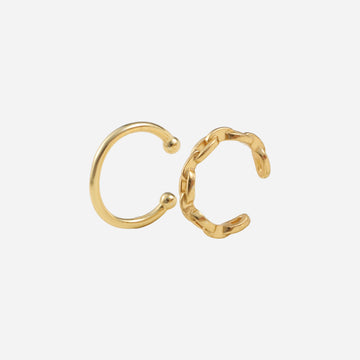 Plain and Chain Ear Cuff - SOMIY