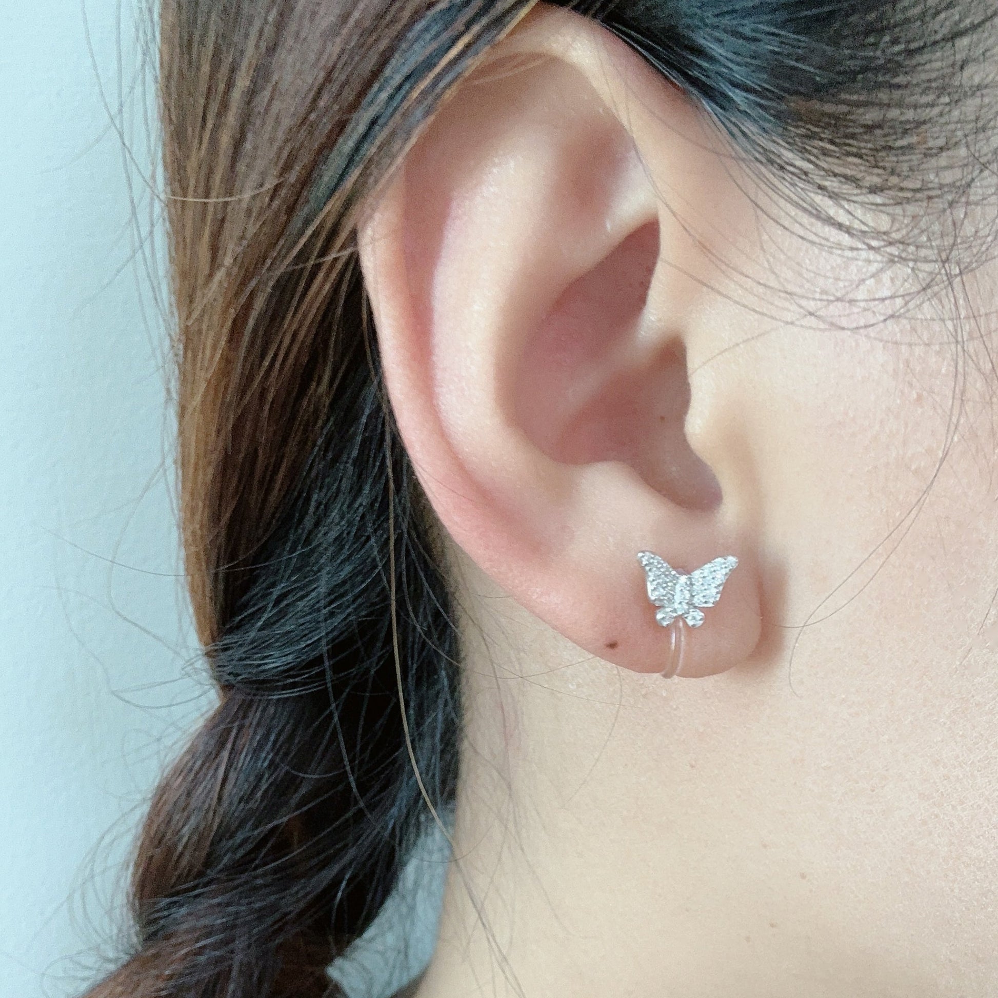 stud clip-on earrings by SOMIY – pain-free non-pierced jewelry for everyday wear