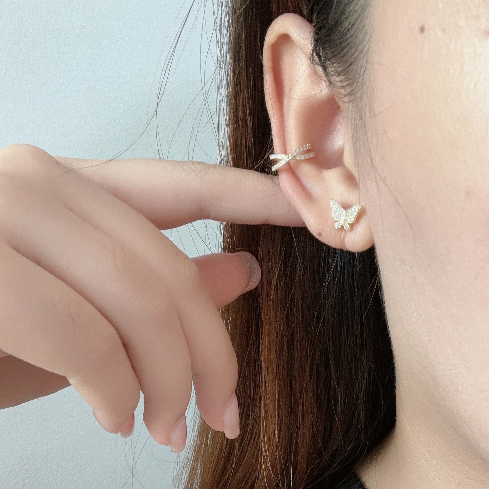 stud clip-on earrings by SOMIY – pain-free non-pierced jewelry for everyday wear