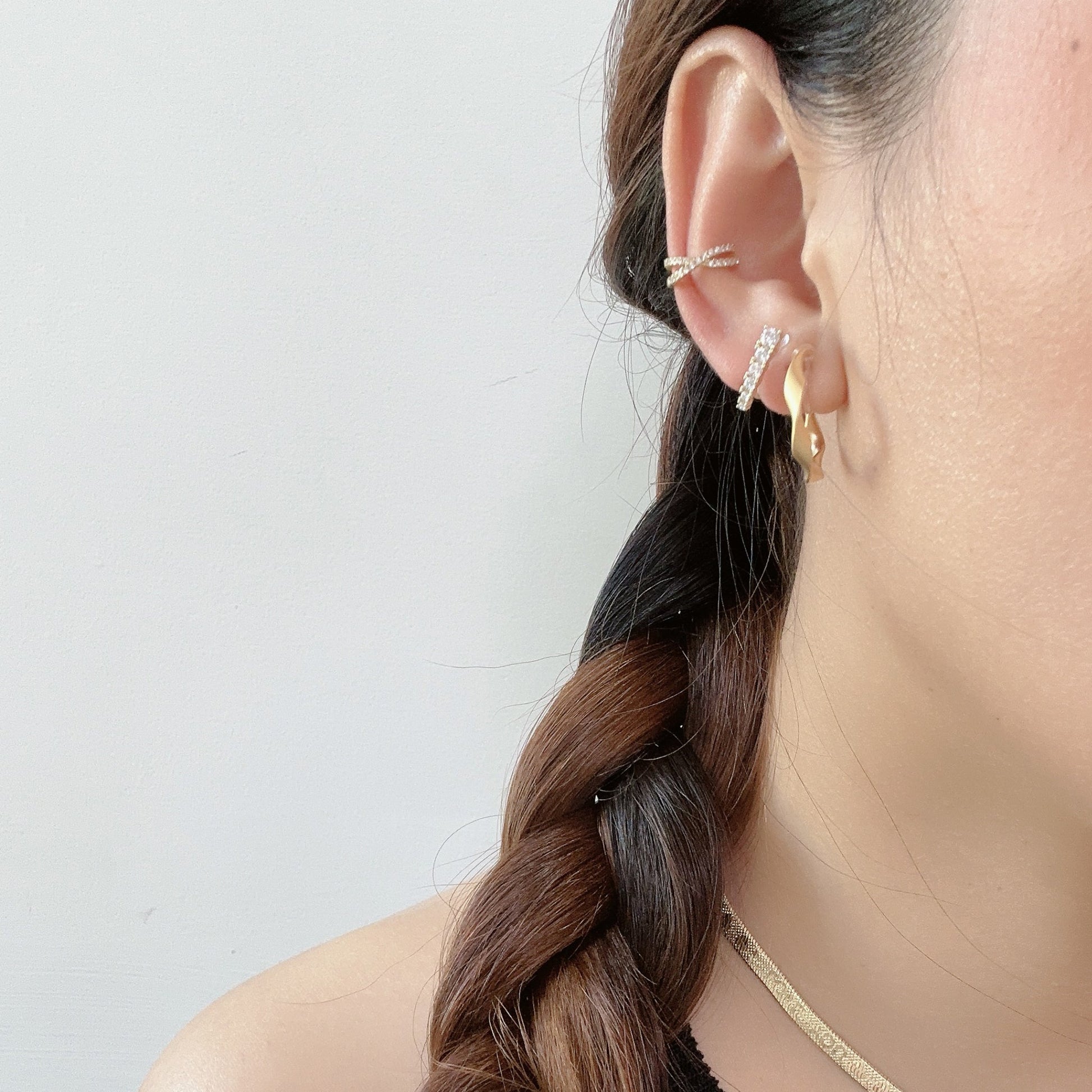 hoop clip-on earrings by SOMIY – pain-free non-pierced jewelry for everyday wear