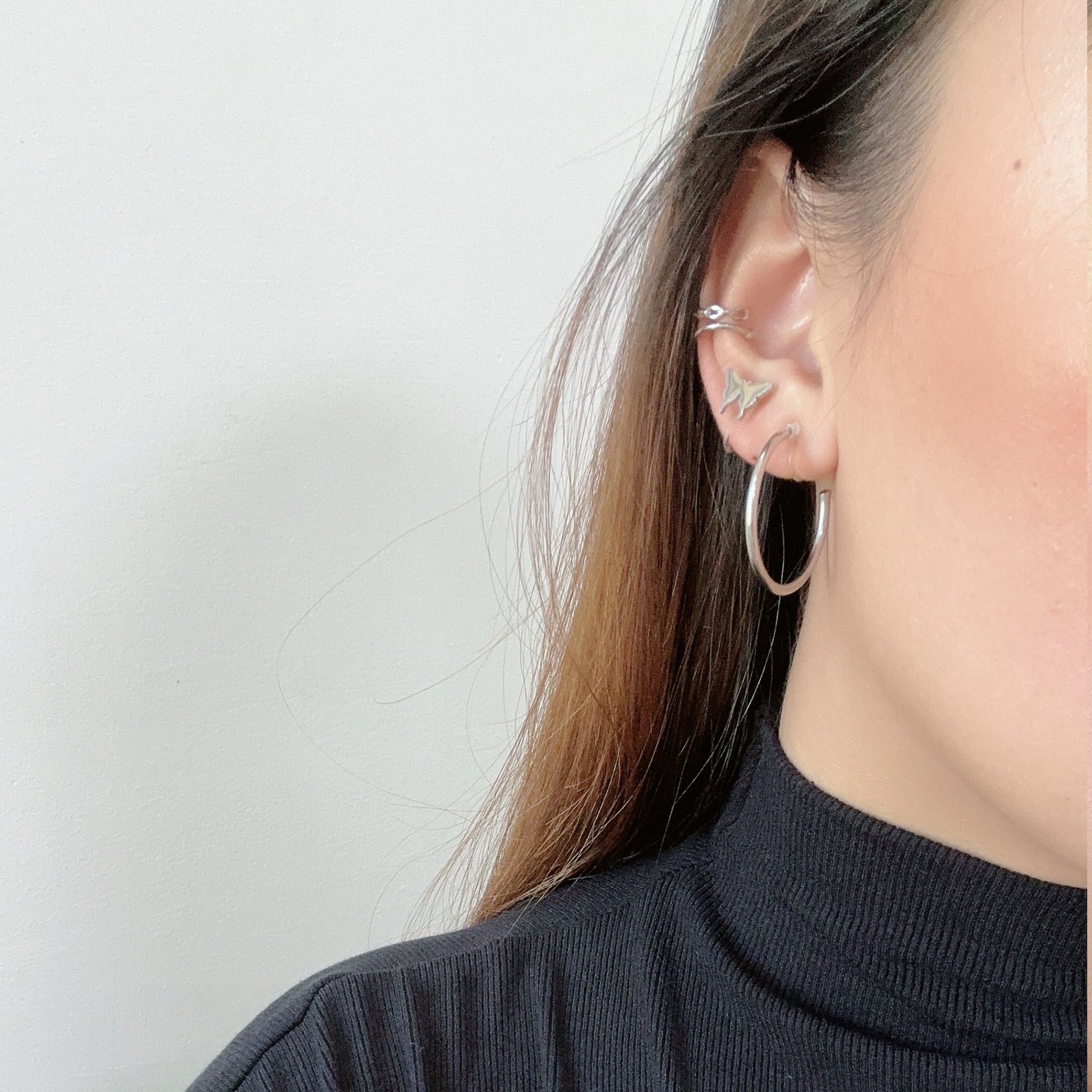hoop clip-on earrings by SOMIY – pain-free non-pierced jewelry for everyday wear