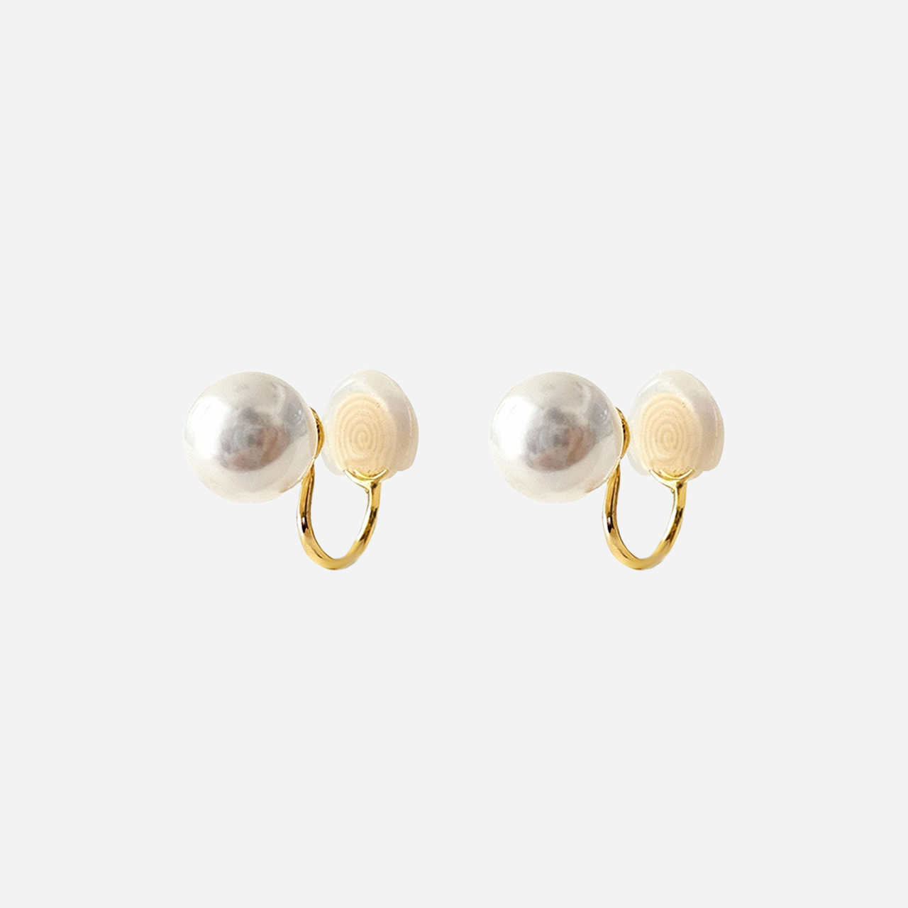 Pearl Mosquito Coil Earring