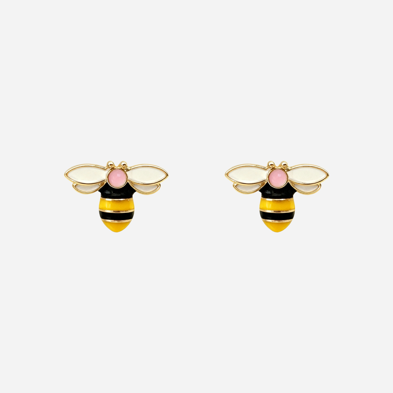 Bees Cutie Clip On Oorbellen