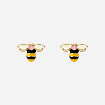 Bees Cutie Clip On Oorbellen