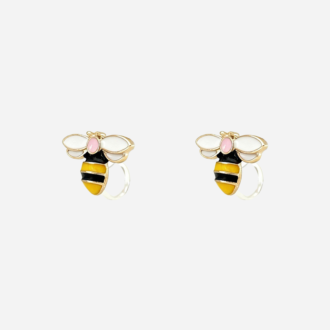 Bees Cutie Clip On Oorbellen