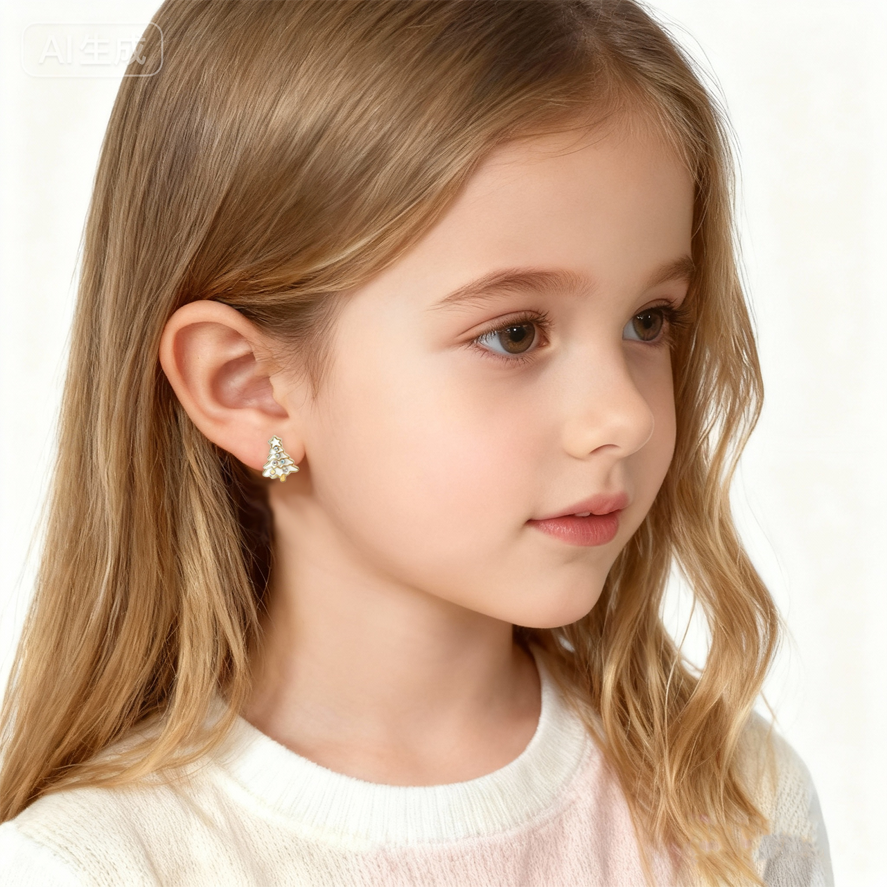 Kerstboom Cutie Clip Op Oorbellen