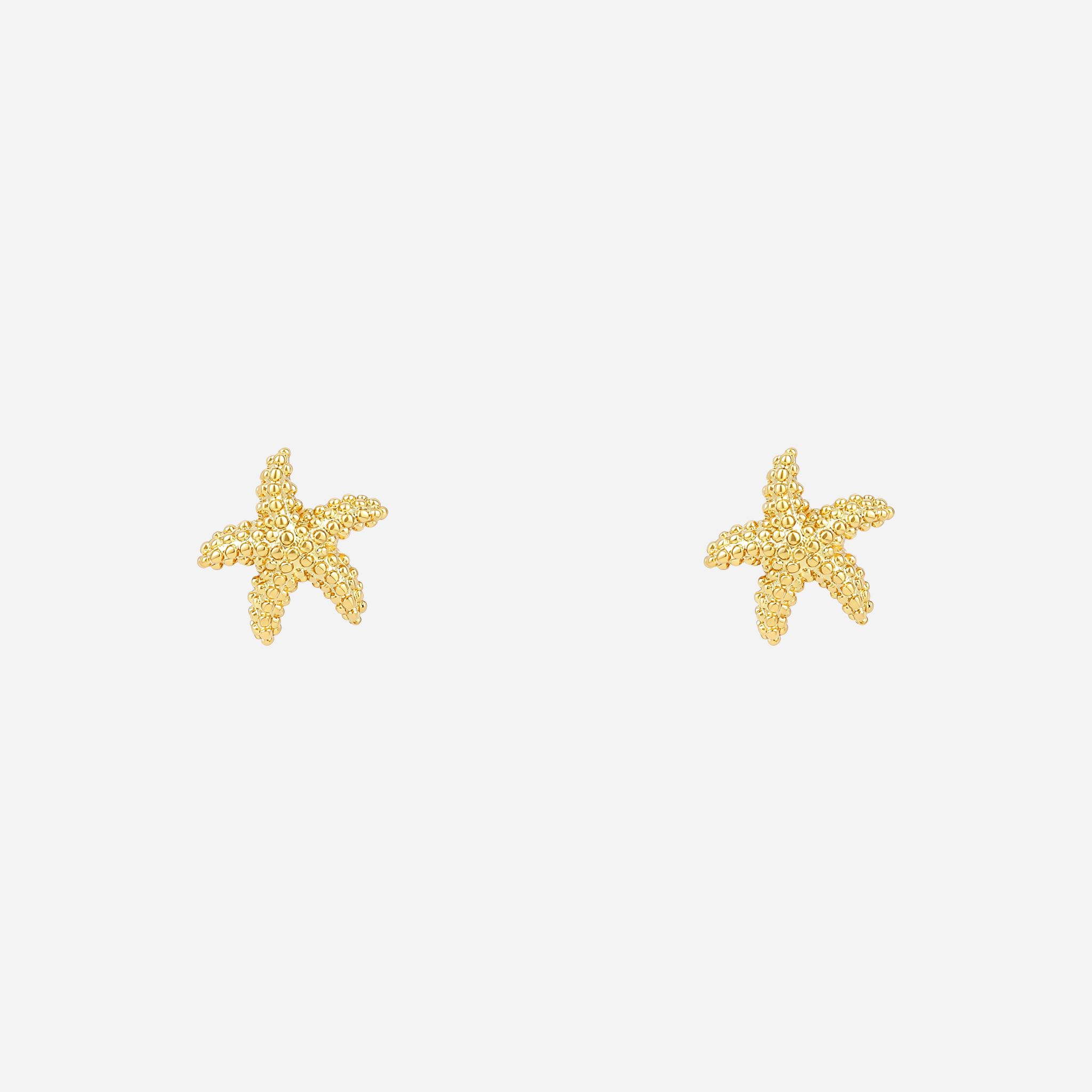 Starfish Clip-On Stud Earrings