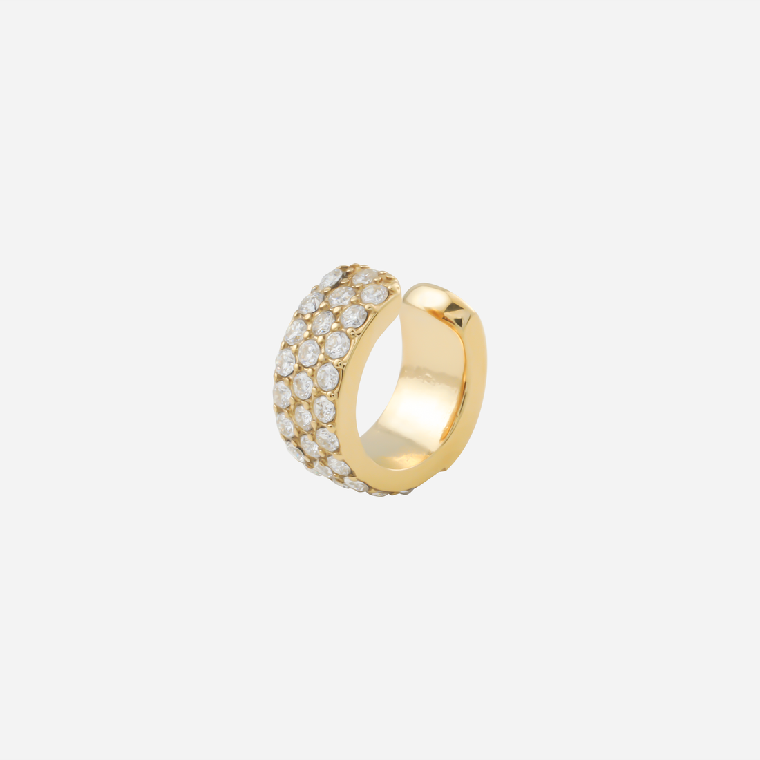 Essential Sparkling Diamond-Set Ear Cuff by SOMIY