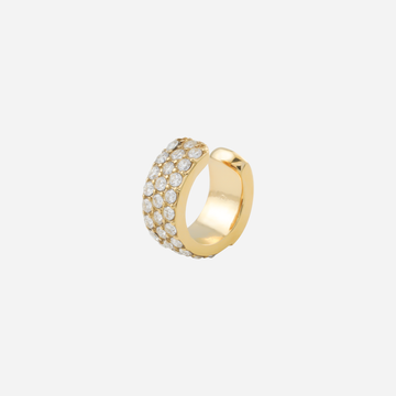 Essential Sparkling Diamond-Set Ear Cuff by SOMIY