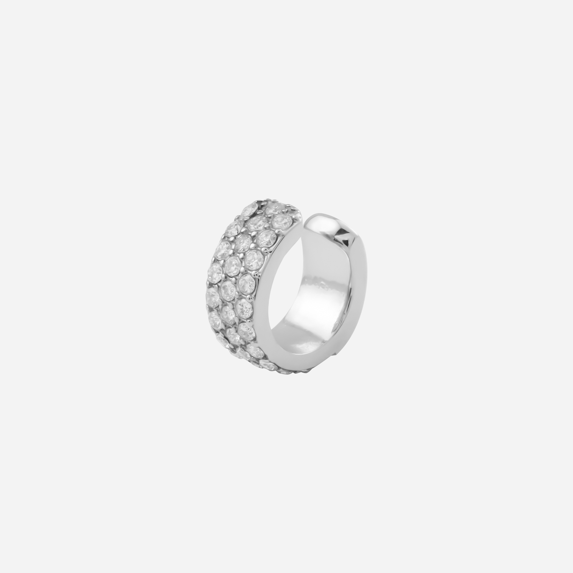 Essential Sparkling Diamond-Set Ear Cuff image 3 by SOMIY
