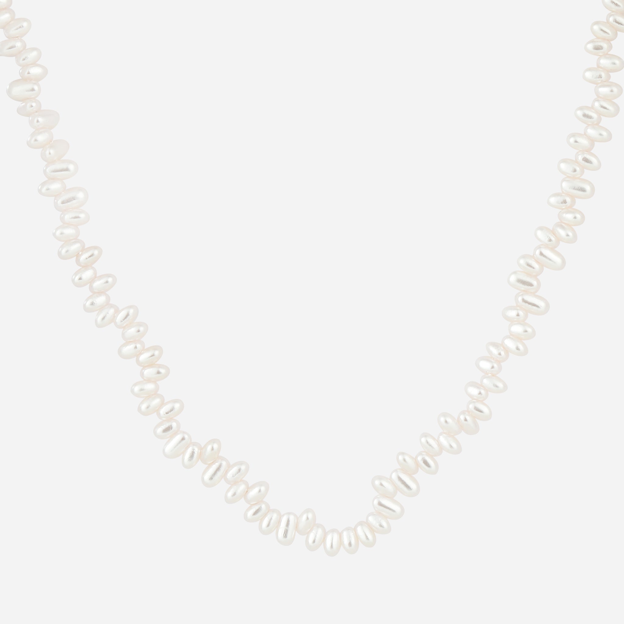 Lustrous Pearl Strand Necklace