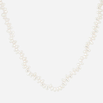 Lustrous Pearl Strand Necklace