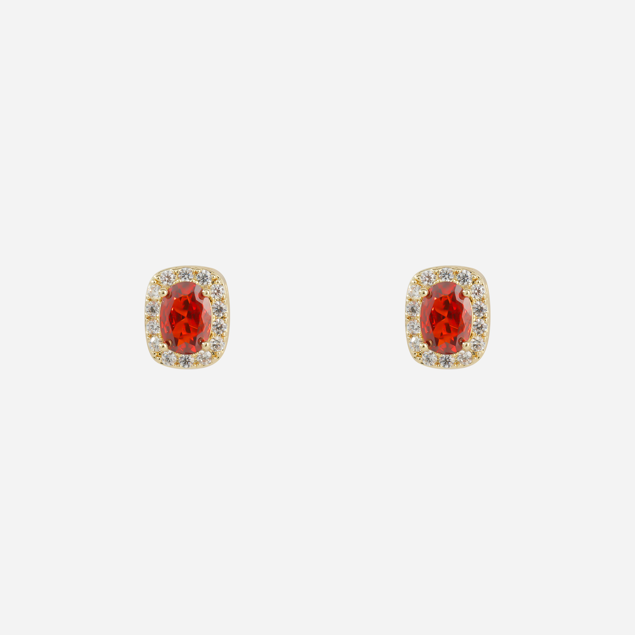 Small Rounded Polished Hoop Clip-On Earrings by SOMIY