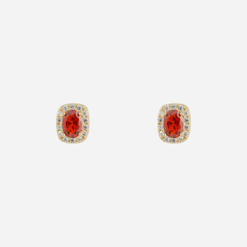 Small Rounded Polished Hoop Clip-On Earrings by SOMIY