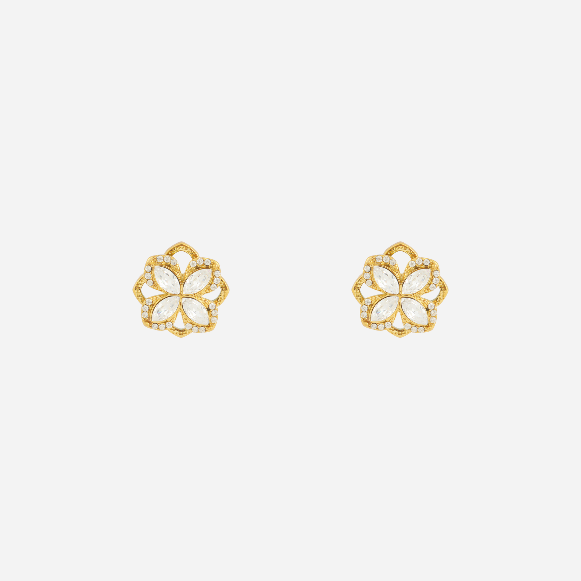 Midi Chunky Polished Clip-On Stud Earring by SOMIY