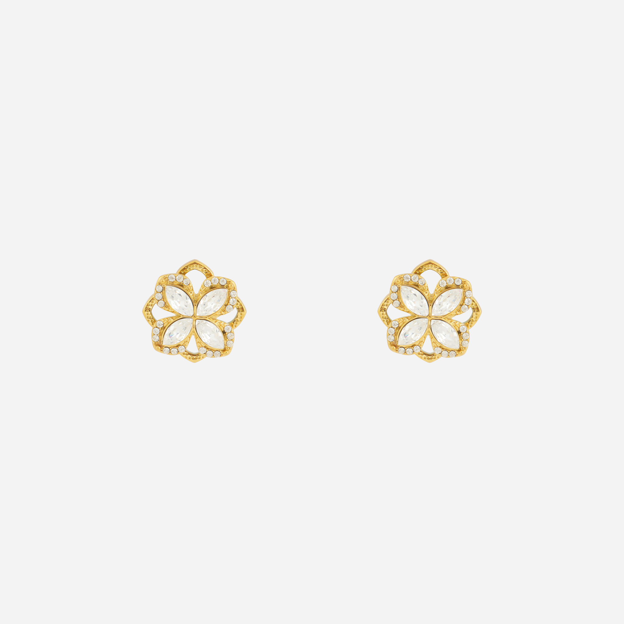 Midi Chunky Polished Clip-On Stud Earring by SOMIY