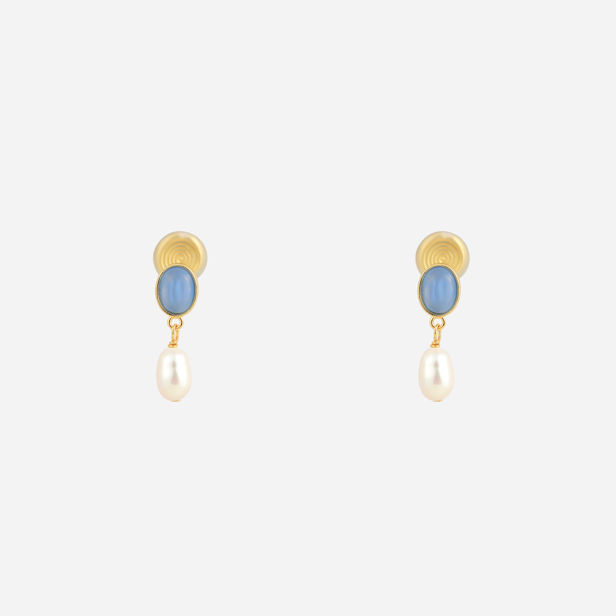 Sleek Polished Slim Drop Clip-On Earrings by SOMIY