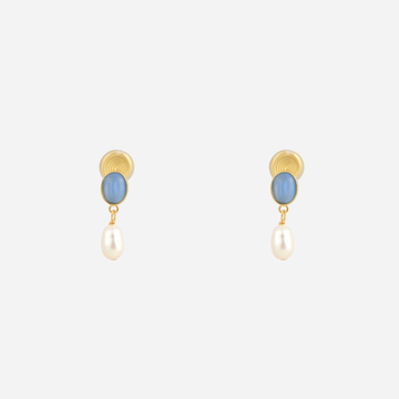 Sleek Polished Slim Drop Clip-On Earrings by SOMIY