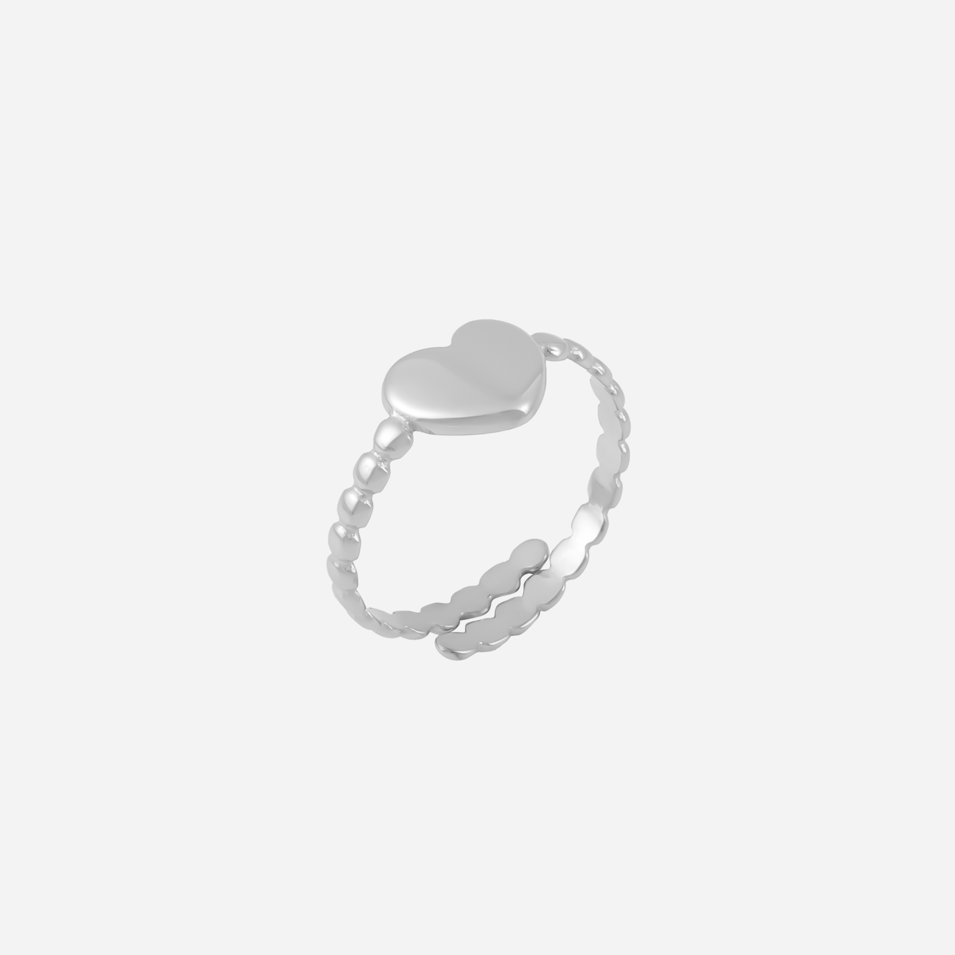 Minimalist Polished Slim Open Ring image 4 by SOMIY