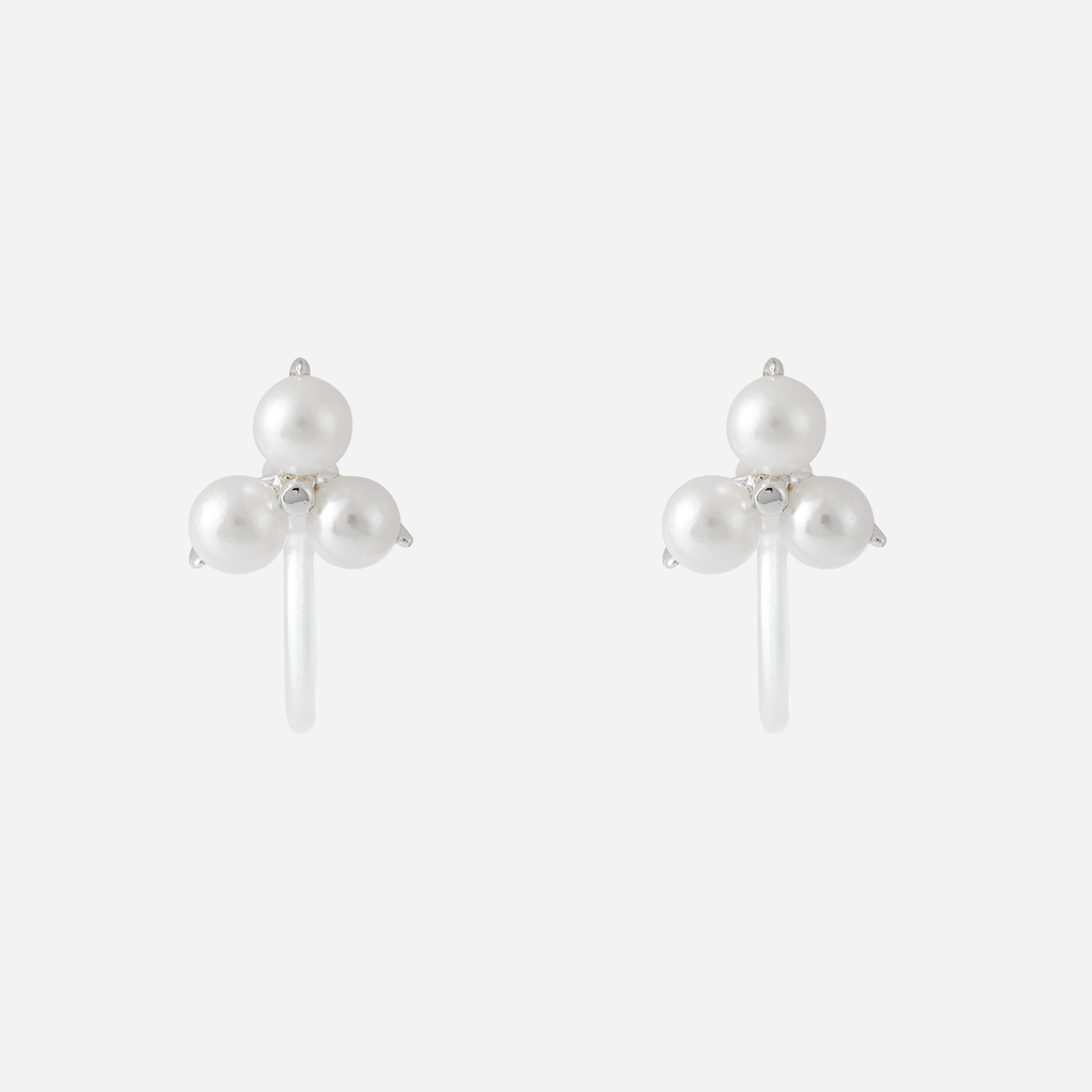 Clover Pearl Earrings - SOMIY