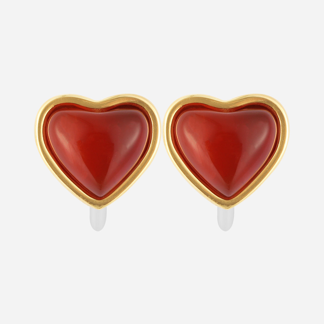Goldclip-on earrings by SOMIY – pain-free non-pierced jewelry for everyday wear