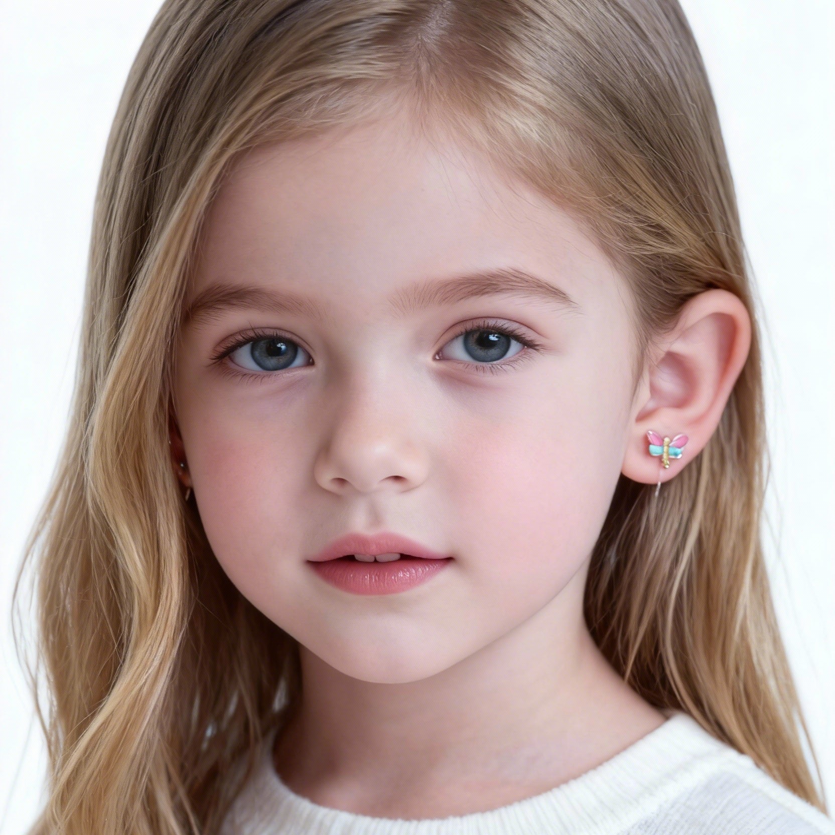 Dragonfly Clip-On Earrings for Girls