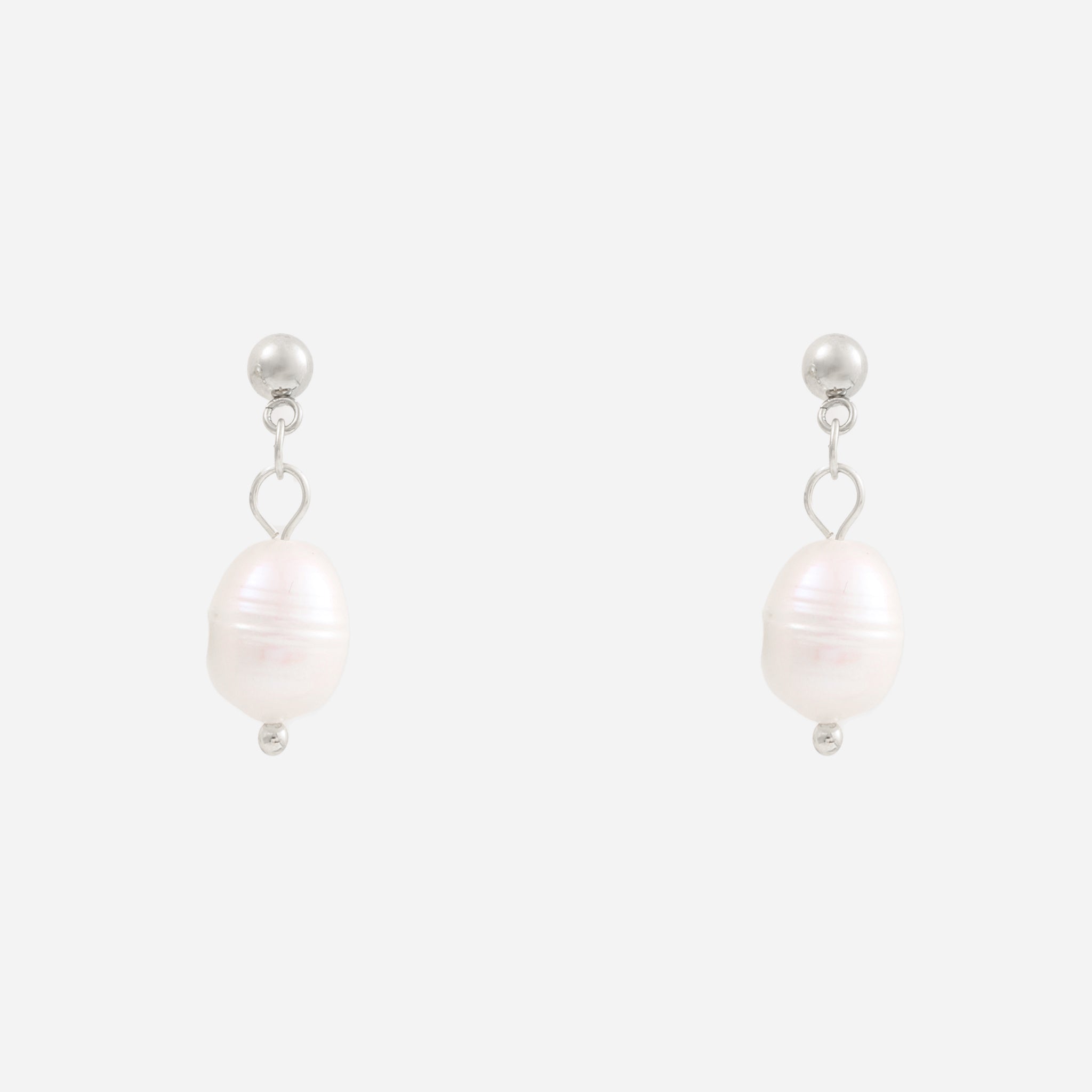 Gold Pearlclip-on earrings by SOMIY – pain-free non-pierced jewelry for everyday wear
