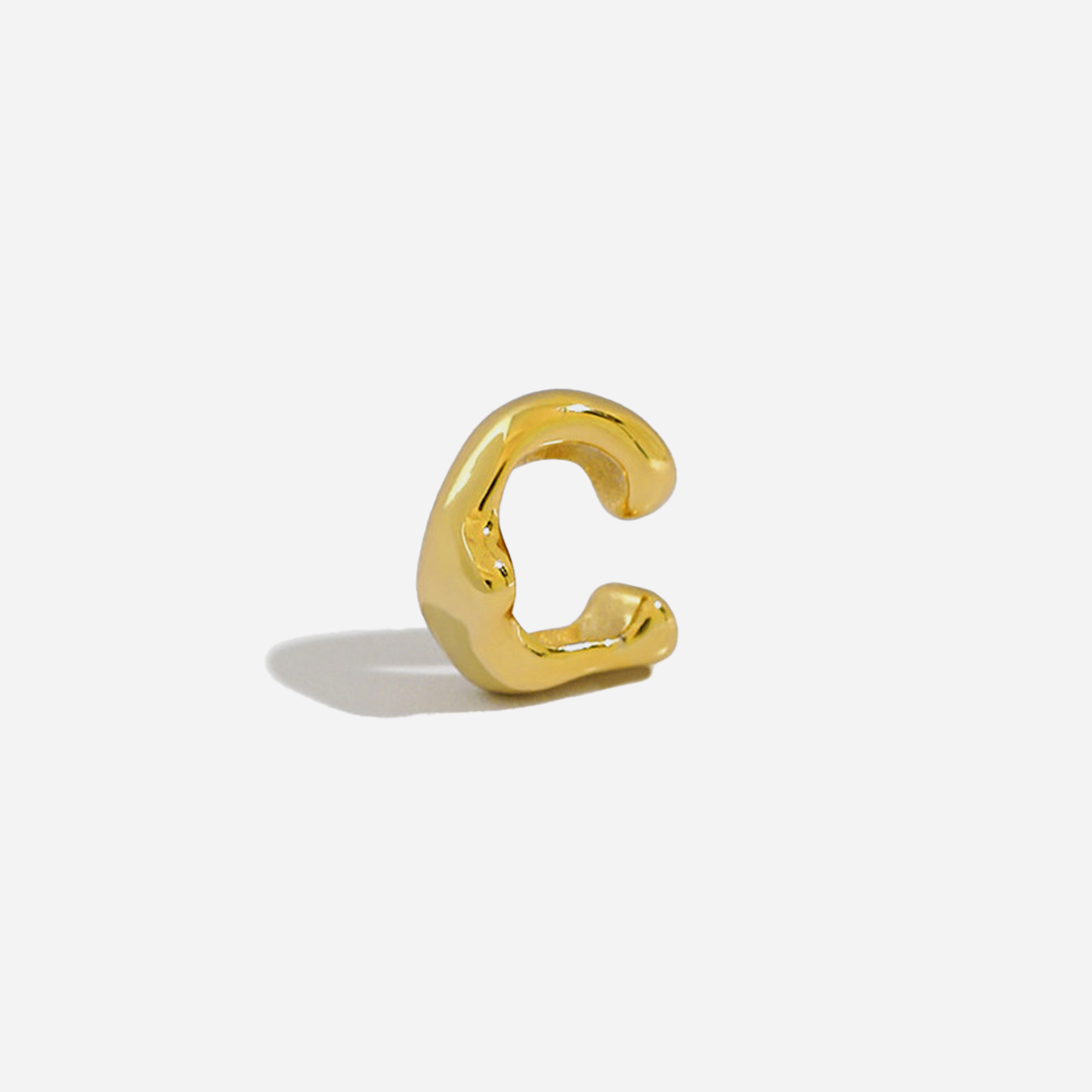 S925 Sterling Silver Irregular Heavyweight Ear Cuff by SOMIY | S925 Sterling Silver Ear Cuff Jewelry