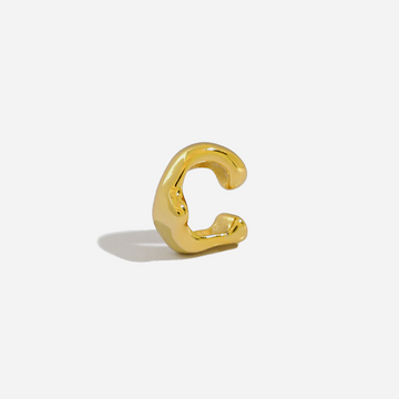 S925 Sterling Silver Irregular Heavyweight Ear Cuff by SOMIY | S925 Sterling Silver Ear Cuff Jewelry