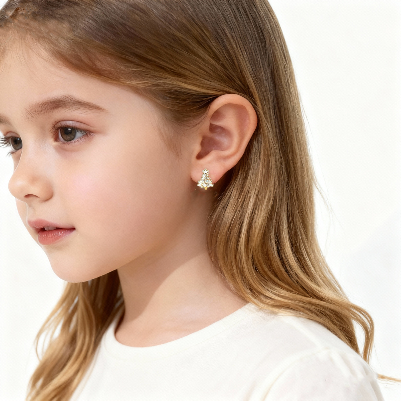 Kerstboom Cutie Clip Op Oorbellen