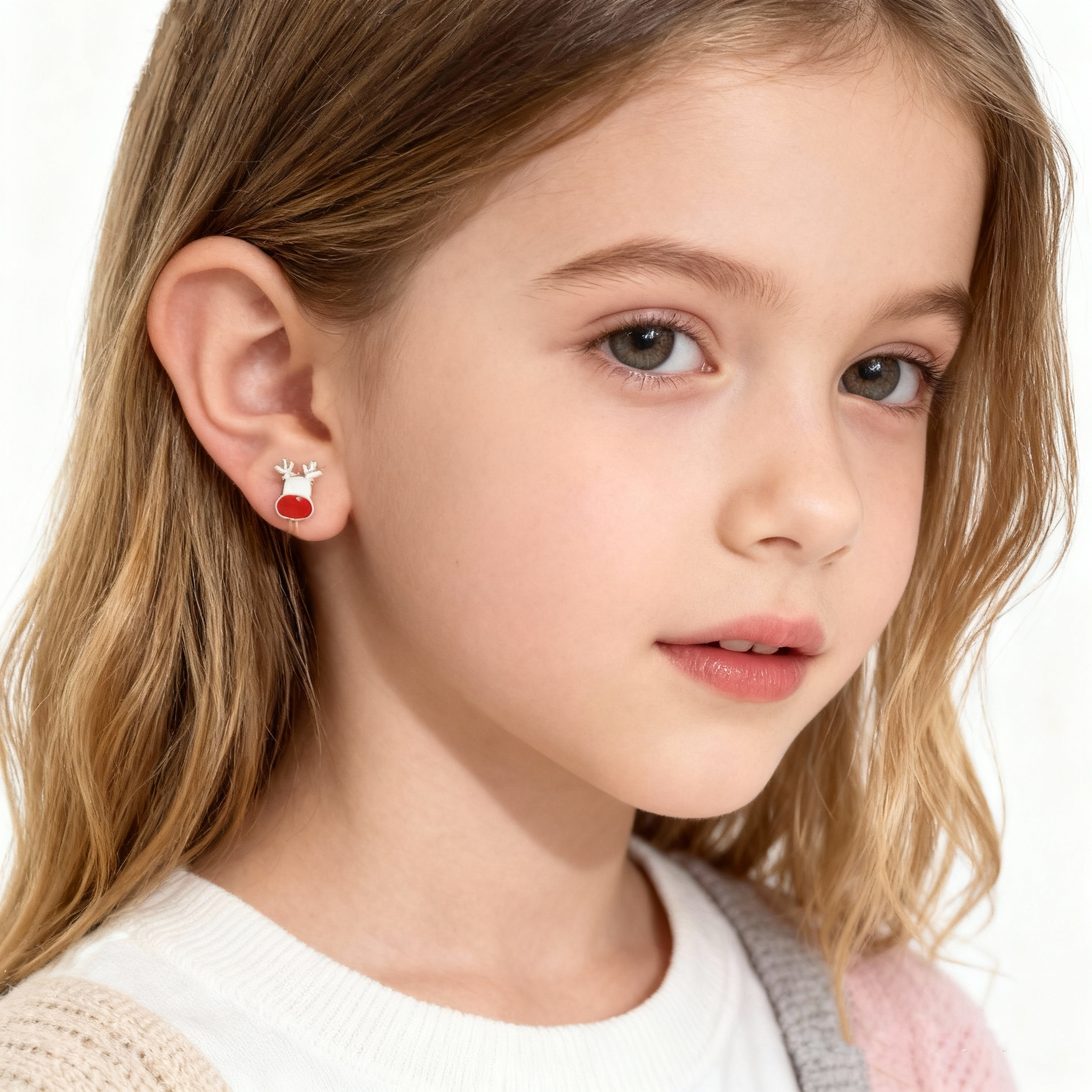 Fawn Cutie Clip On Earrings