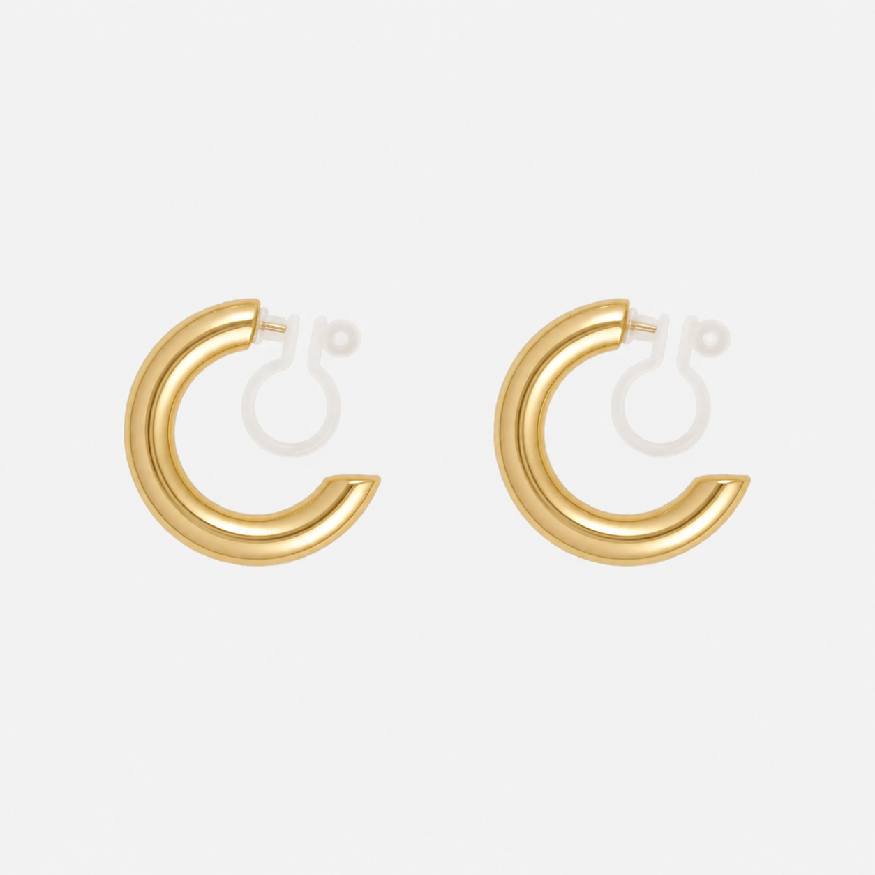Small Daily Hoop Clip-On Earrings by SOMIY
