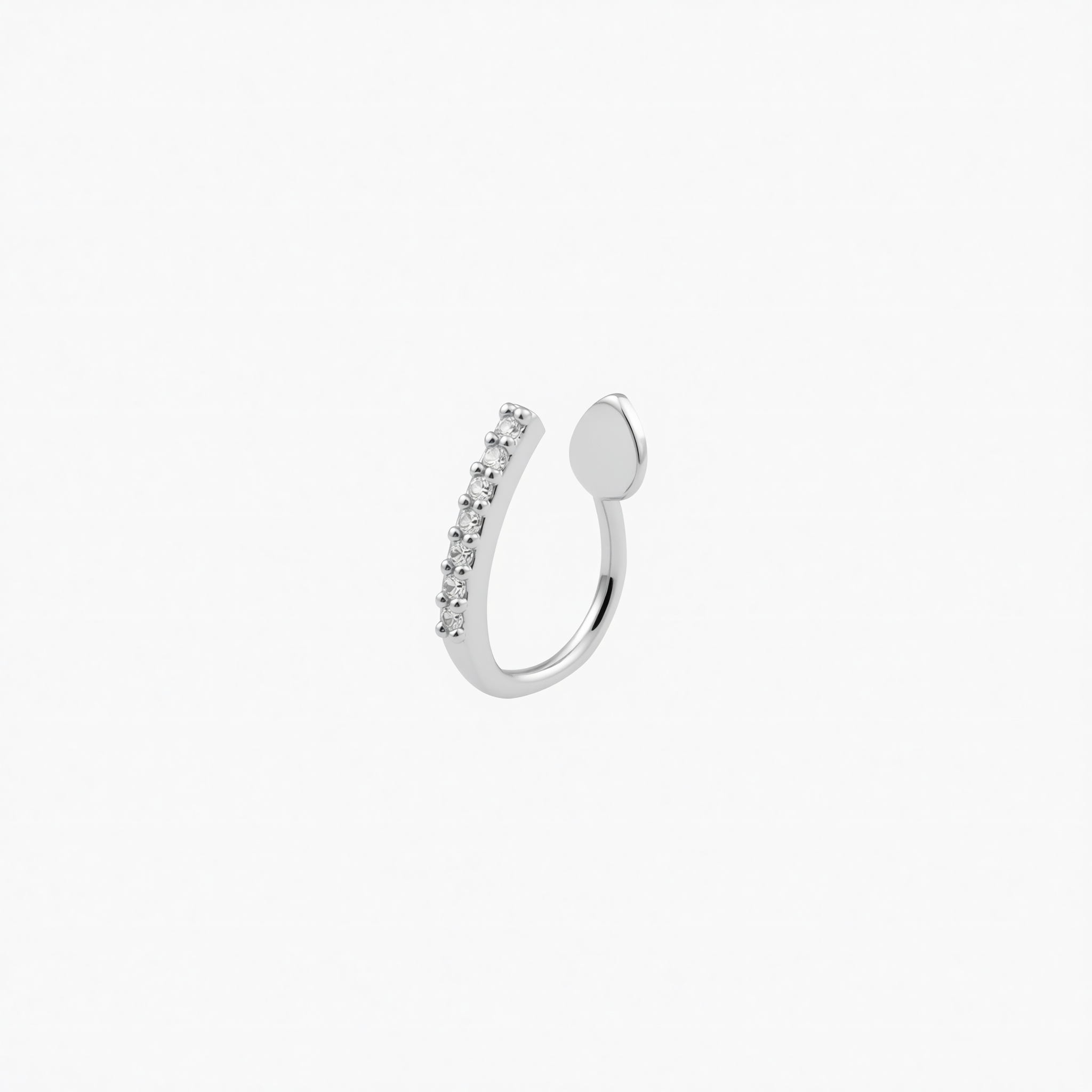 Dainty Pave CZ Adjustable Ear Cuff