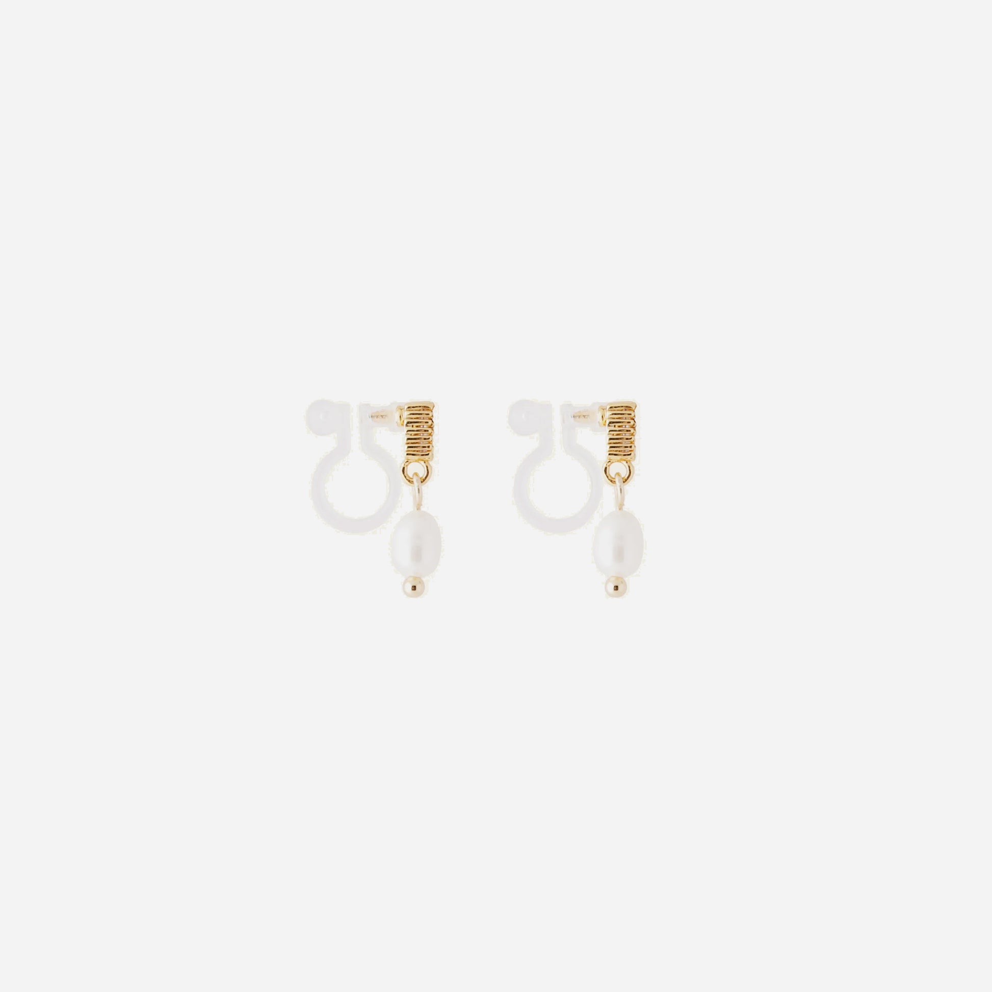 Dewdrop Pearl Clip-On Earrings - SOMIY