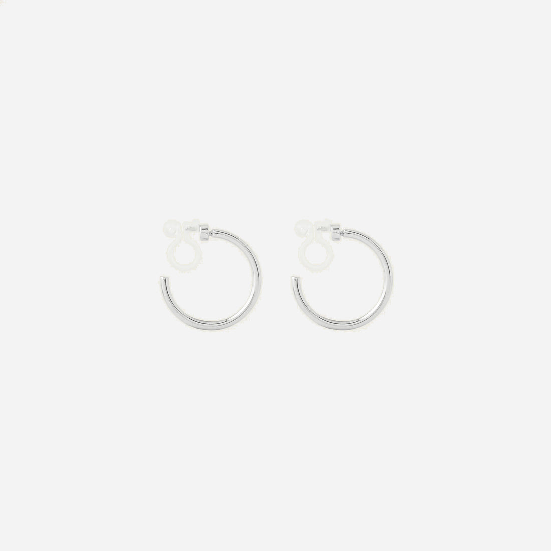 Sleek C-Hoop Clip-On Earrings