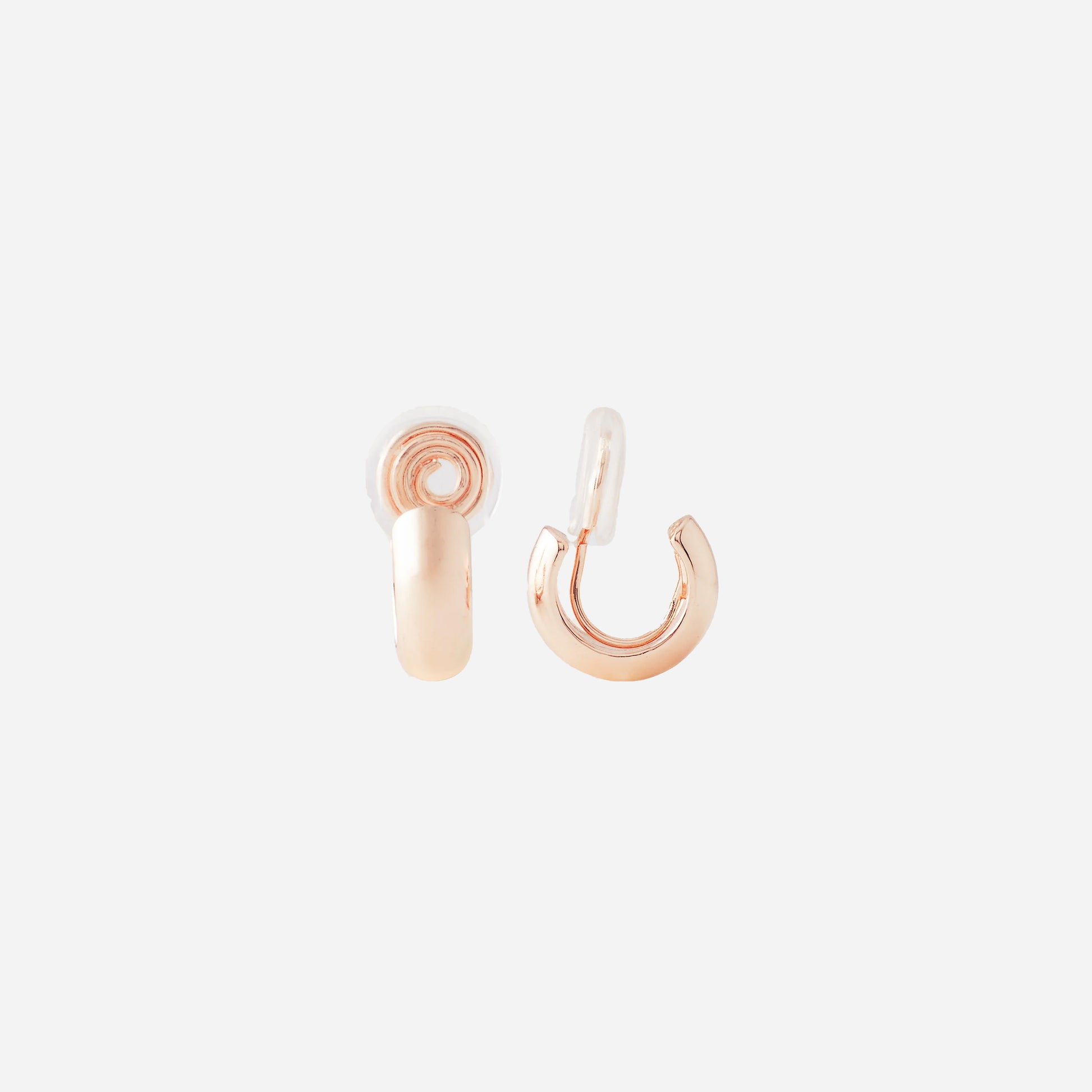 Simple Huggie Clip-On Earrings - SOMIY
