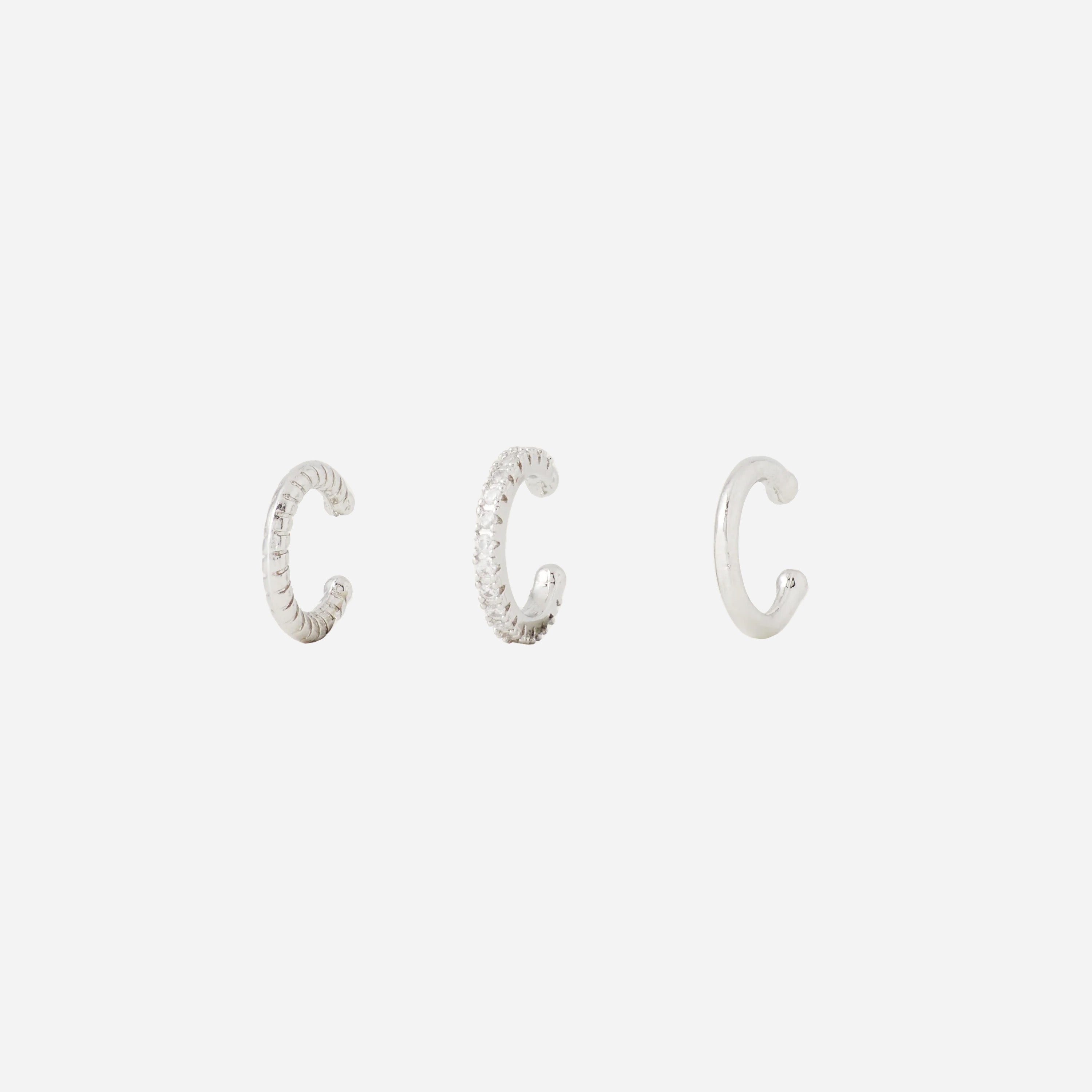 Trio Ear Cuffs Set