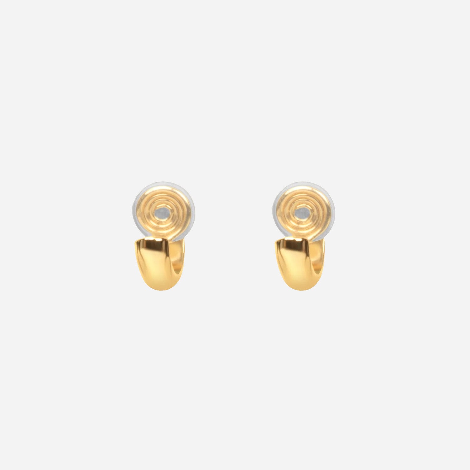Simple Huggie Clip-On Earrings - SOMIY