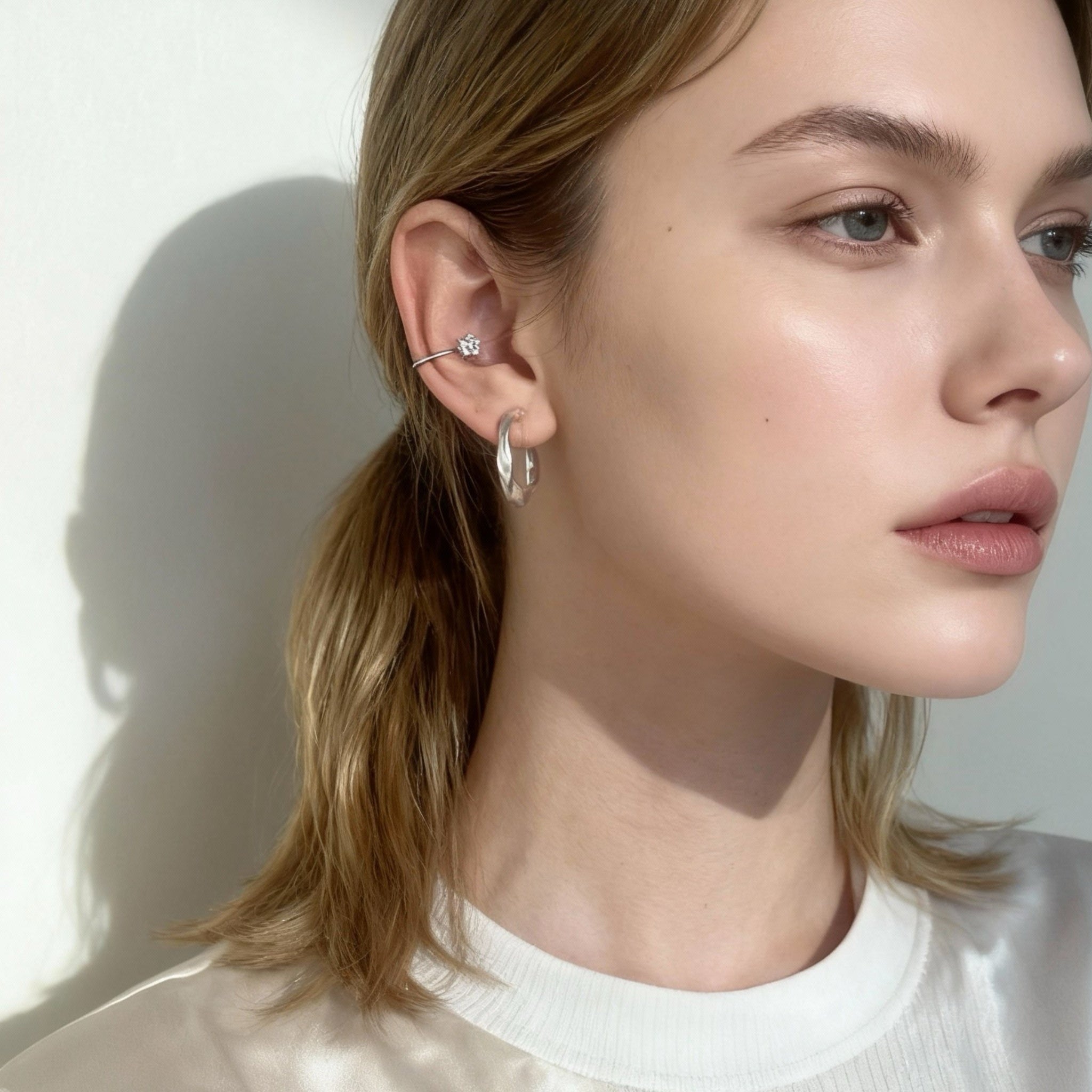 Sparkling Star Adjustable Ear Cuff