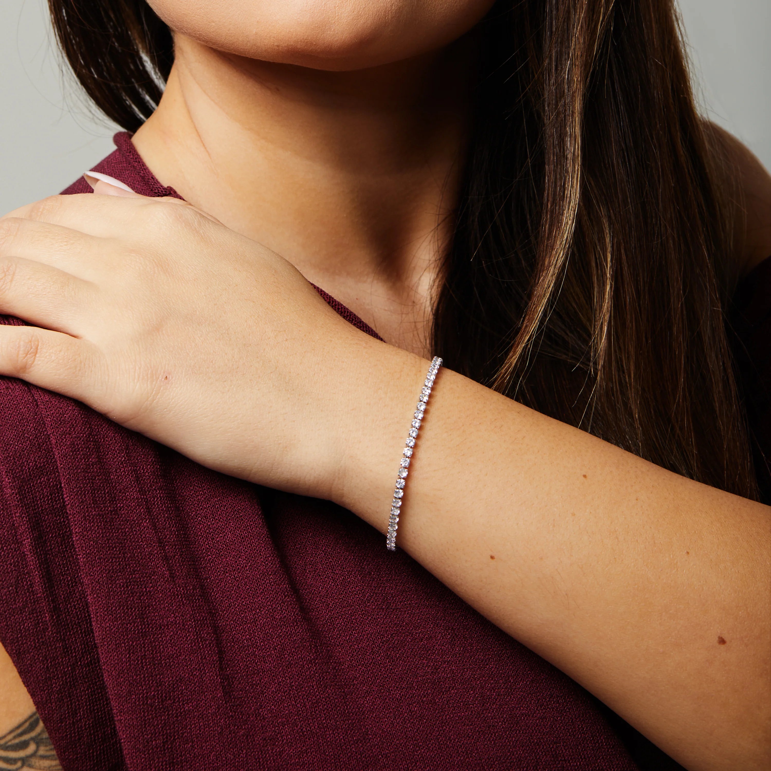 Eternity Diamond Line Bracelet - SOMIY