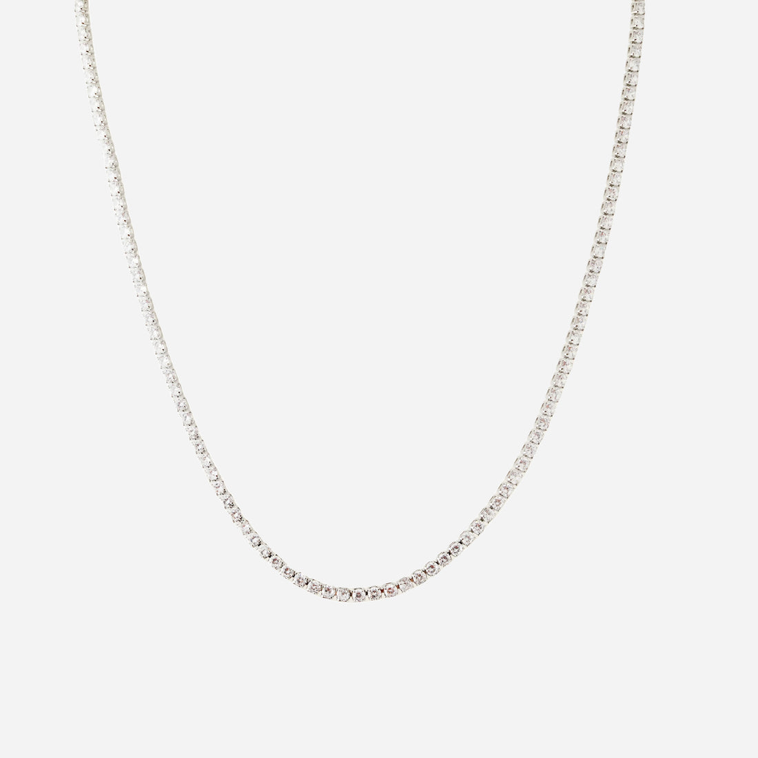 Eternity Diamond Line Necklace - SOMIY