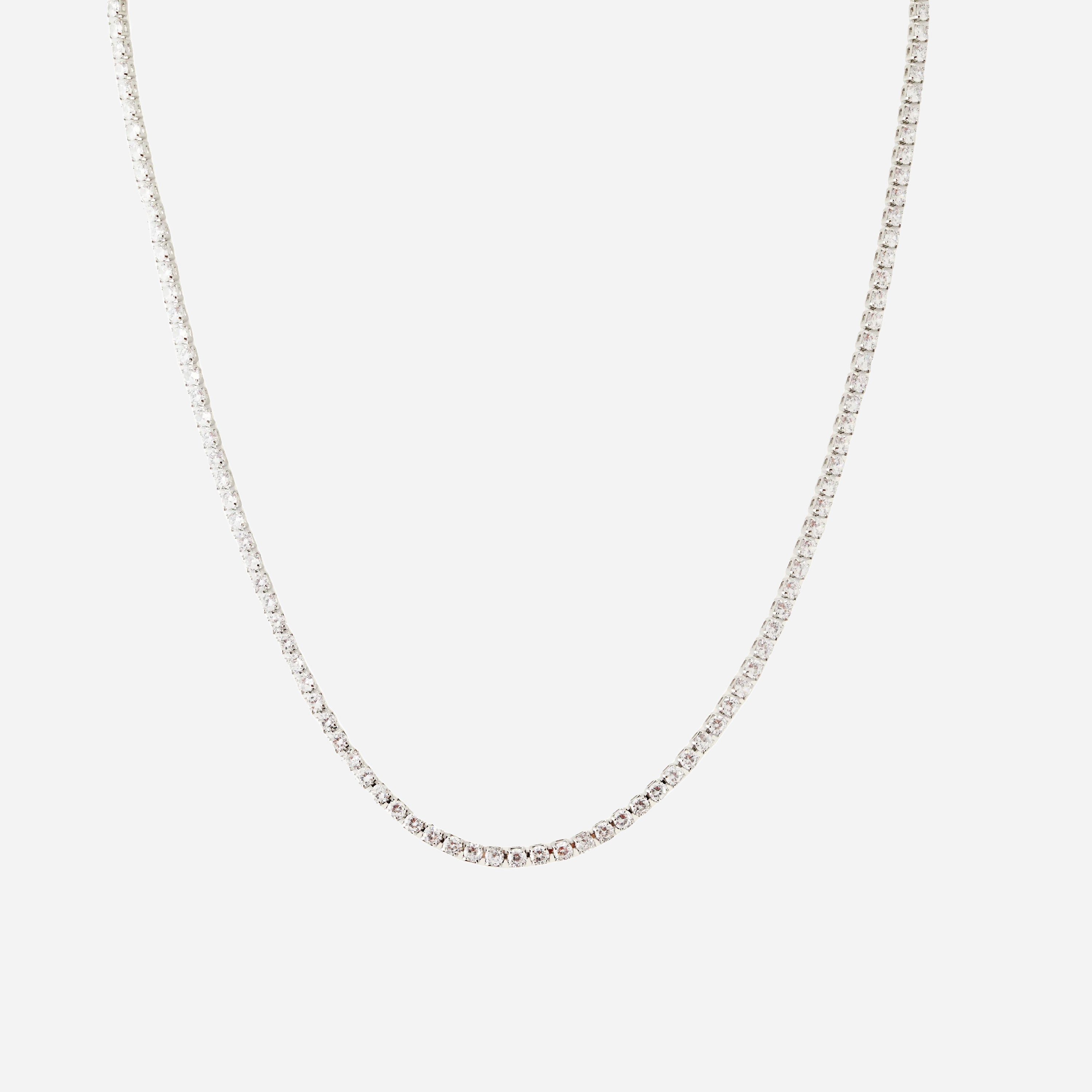 Eternity Diamond Line Necklace - SOMIY