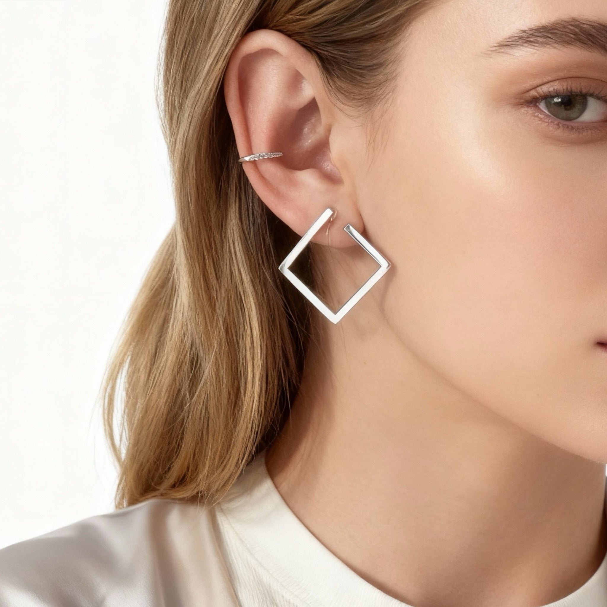 Dainty Pave CZ Adjustable Ear Cuff