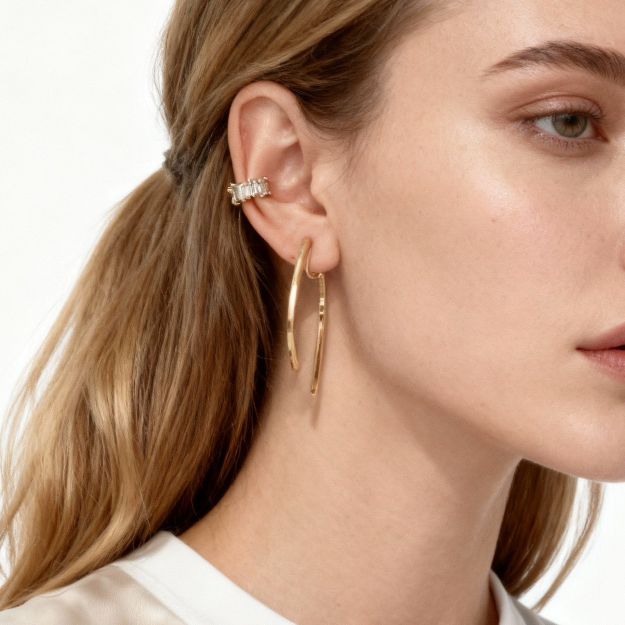 Cross Tassel Drop Clip-On Earrings for non-pierced ears – SOMIY